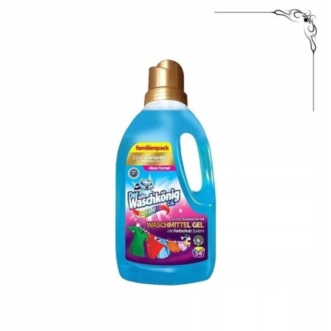 Żel do prania 1,625 L COLOR 6szt/warstwa 72 szt/432 szt paleta