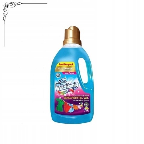 Żel do prania 1,625 L COLOR 6szt/warstwa 72 szt/432 szt paleta