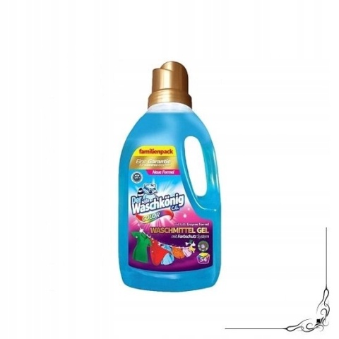 Żel do prania 1,625 L COLOR 6szt/warstwa 72 szt/432 szt paleta