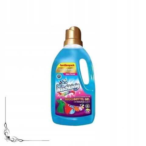 Żel do prania 1,625 L COLOR 6szt/warstwa 72 szt/432 szt paleta