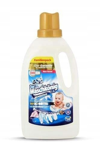 Żel do prania 1,625 L SENSITIVE 6szt/warstwa 72 szt/432 szt paleta