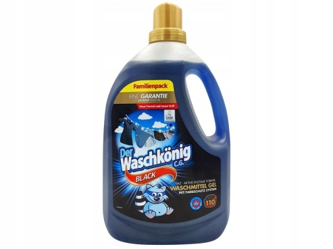 Żel do prania 3,375L BLACK 4szt/warstwa 40 szt/200 szt paleta