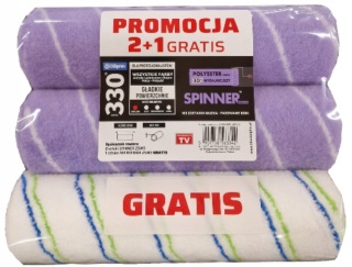 330 Wałek SPINNER 2xS25W9 1 x Microfibra MF25W9 GRATIS (8)//42
