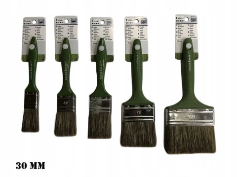 CIRET Pędzel do lazurów 30mm, gr. 6szczec. mieszana, trz.tw.szt.