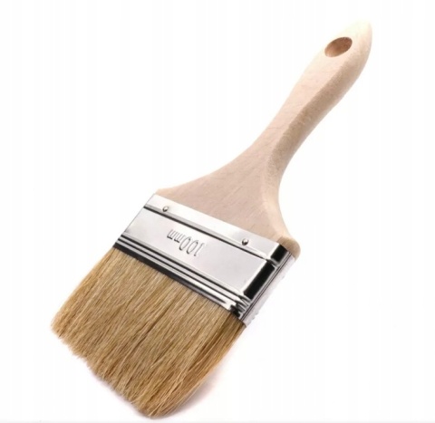 CIRET Pędzel płaski 100mm, grub. 5jasna szczecina chińska