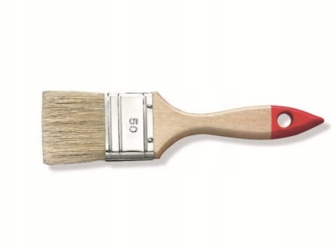 CIRET Pędzel płaski 20mm, grub. 5jasna szczecina chińska