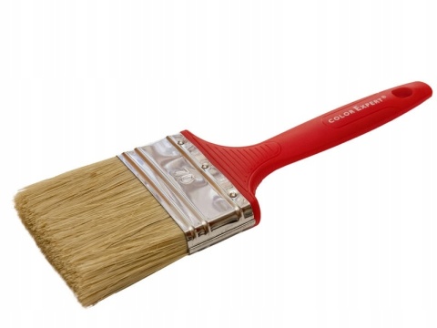 CIRET Pędzel płaski 50mm, szcz.miesz 1K GSC czerwony, gr 6