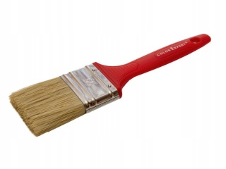 CIRET Pędzel płaski 50mm, szcz.miesz 1K GSC czerwony, gr 6