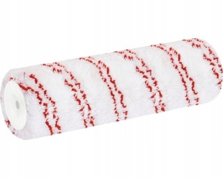 CIRET Wałek 18cm,rdz.48 mikrofibra,podwójny czerwony pasek