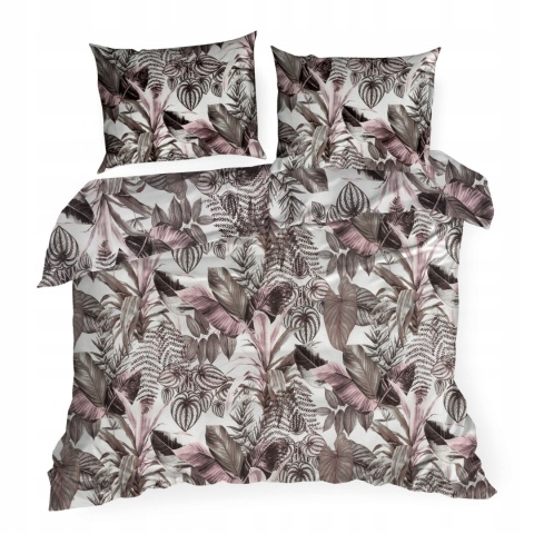 KOMPLET POŚCIELI BAWEŁNIANEJ Z NADRUKIEM POS/BA/DAVOS/2A160X200 70X80/X2