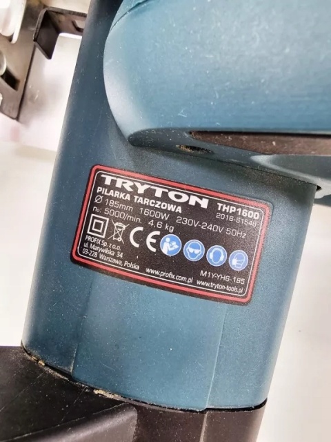 PILARKA TARCZOWA 1600W, 185MM