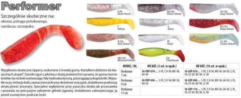 Ripper Performer 9cm, 3 szt. 50-PRP-090-GH-SH