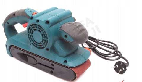 SZLIFIERKA TAŚMOWA 810W, 533X76MM,200-380M/MIN, KUFER