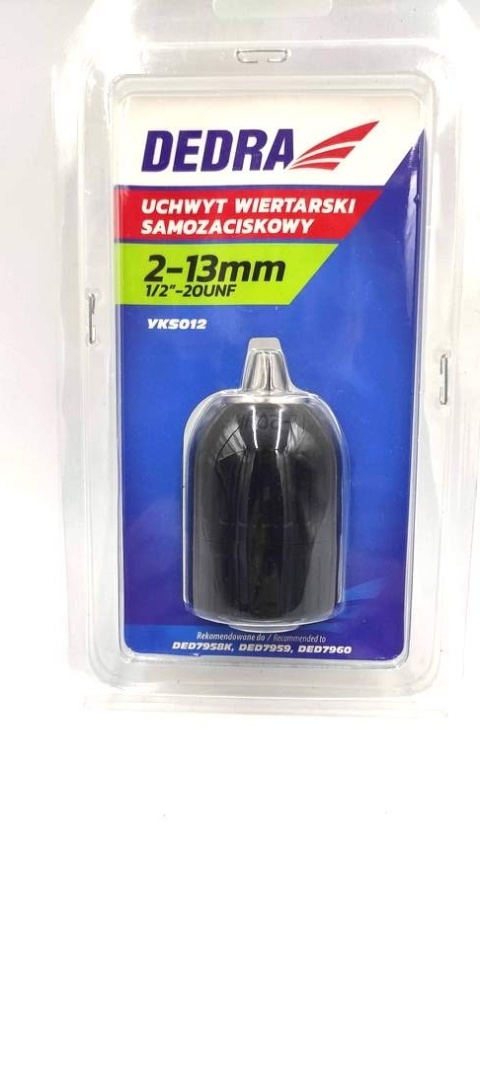 Uchwyt wiertarski samozaciskowy 13 mm 1/2&quot 20 unf