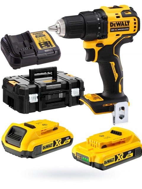 Wiertarka kompakt 18V XR 2Ah Kit.