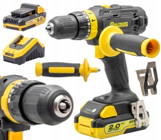 Wiertarko-wkrętarka KTI-WW20V SET-zestaw