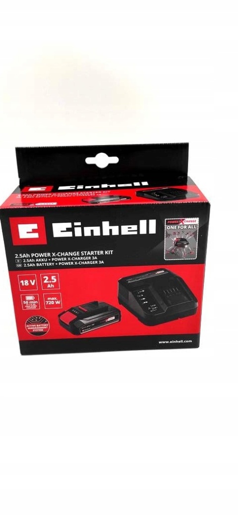 ZESTAW STARTOWY 18V AKU 2,5 Ah/ZASILACZ