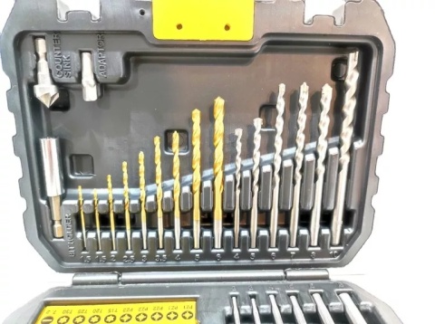 Zestaw do wiercenia i wkęcania 50 szt STA88546-XJ