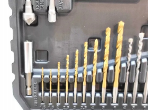 Zestaw do wiercenia i wkęcania 50 szt STA88546-XJ
