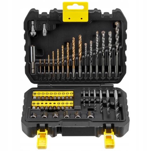Zestaw do wiercenia i wkęcania 50 szt STA88546-XJ