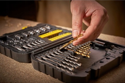 Zestaw do wiercenia i wkęcania 50 szt STA88546-XJ