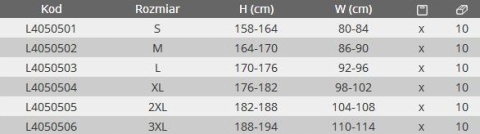 SPODNIE CZA-SZA-CZER 100% BAWEŁNA Z ODBL., "2XL", CE, LAHTI