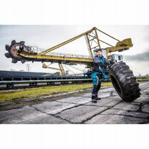 SPODNIE CZAR-SZAR-TURK. Z PASAMI ODBLASK., 2XL , CE, LAHTI