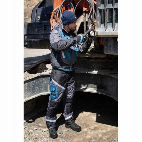 SPODNIE CZAR-SZAR-TURK. Z PASAMI ODBLASK., 2XL , CE, LAHTI