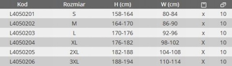 SPODNIE CZAR-SZAR-TURK. Z PASAMI ODBLASK., L, CE, LAHTI