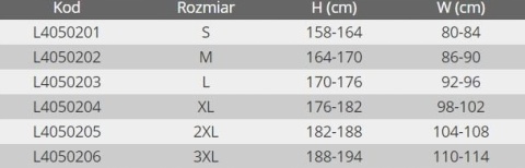SPODNIE CZAR-SZAR-TURK. Z PASAMI ODBLASK., L, CE, LAHTI