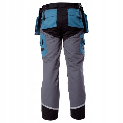 SPODNIE CZAR-SZAR-TURK. Z PASAMI ODBLASK., L, CE, LAHTI