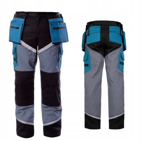 SPODNIE CZAR-SZAR-TURK. Z PASAMI ODBLASK., XL, CE, LAHTI