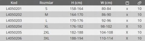 SPODNIE CZAR-SZAR-TURK. Z PASAMI ODBLASK., XL, CE, LAHTI