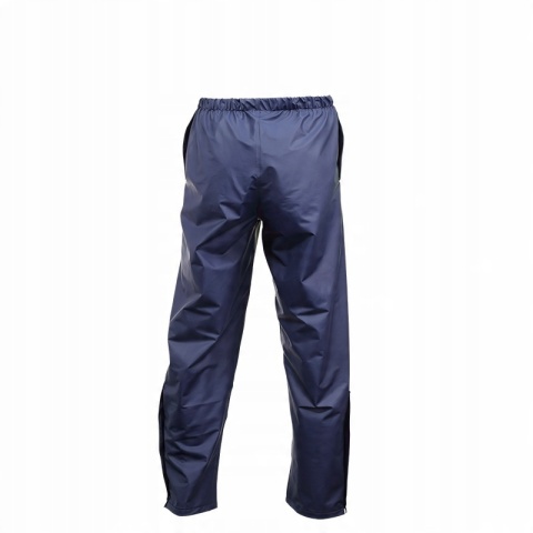 Spodnie Przeciwdeszczowe PU, Granatowe, Rozmiar 2XL