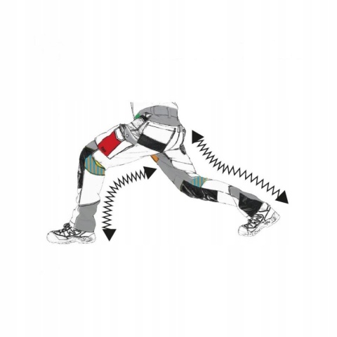 Spodnie męskie khaki 2XL z elastanem, najwyższa jakość