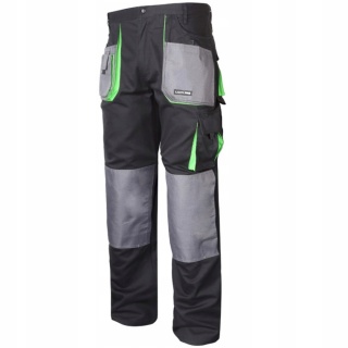 Spodnie robocze 100% Bawełna, Rozmiar 3XL, Zielone