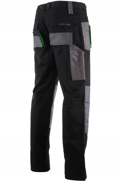 Spodnie robocze 100% Bawełna, Rozmiar 3XL, Zielone