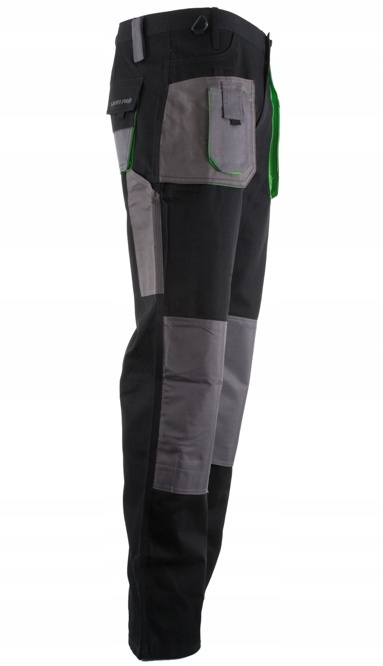 Spodnie robocze 100% Bawełna, Rozmiar 3XL, Zielone