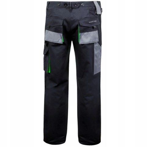 Spodnie robocze 100% Bawełna, Rozmiar 3XL, Zielone