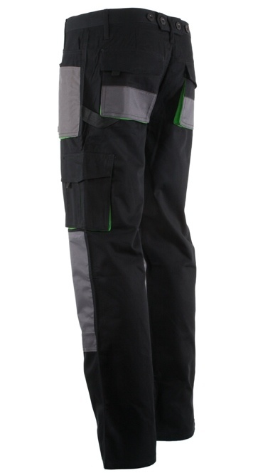 Spodnie robocze 100% Bawełna, Rozmiar 3XL, Zielone