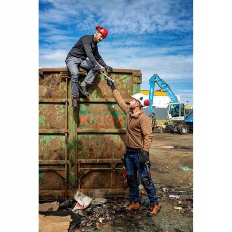 Spodnie robocze Bojówki Szare, "2XL", Lahti - Wygodne i Stylowe