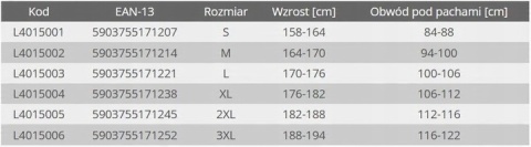 BLUZA POLAROWA STRETCH CZARNA "S" - LAHTI