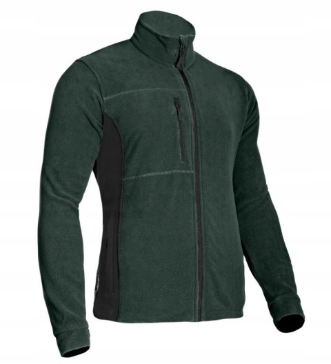 Bluza Polar Lahti, Zielono-Czarna - Rozmiar XL