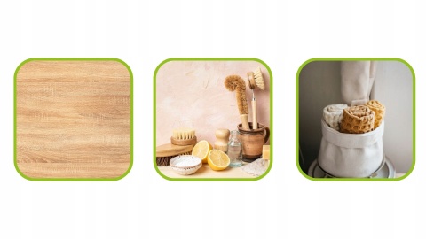 Lampion bambusowy ze sznurkiem 16x30cm naturalny