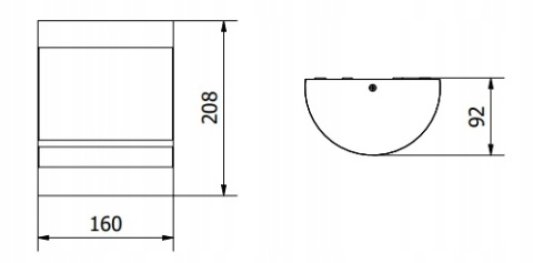 OPRAWA ELEWACYJNA ESO, E27, MAX. 11W, IP54, CZARNA