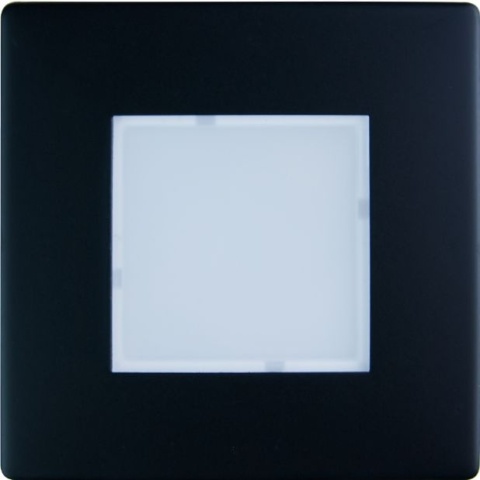 Oprawa LED schodowa, kwadratowa, czarny mat / YCB177B