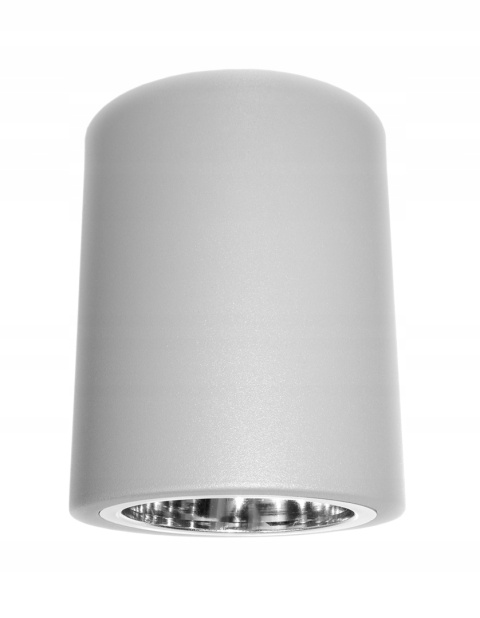 Oprawa natynk. metal. okrągła POLUX JUPITER MD-3011 E27 (excl.), biała, IP20, 110*115mm