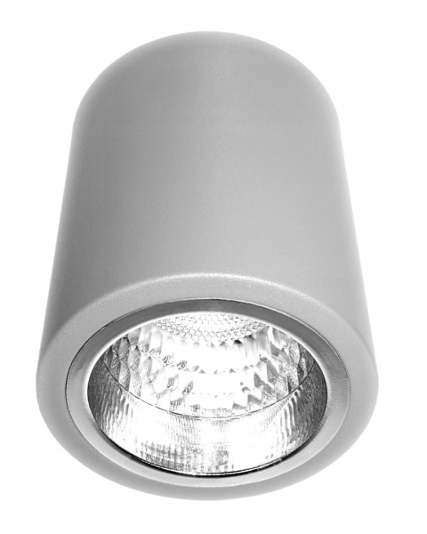 Oprawa natynk. metal. okrągła POLUX JUPITER MD-3011 E27 (excl.), biała, IP20, 110*115mm