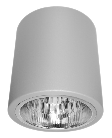 Oprawa natynk. metal. okrągła POLUX JUPITER MD-3011 E27 (excl.), biała, IP20, 110*115mm