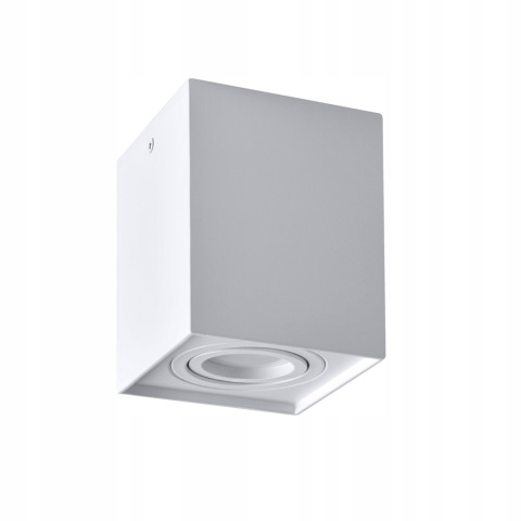 Oprawa natynkowa Hadar Q1 1xGU10 kwadrat biała